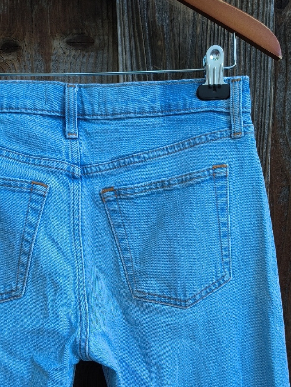 ABERCROMBIE & FITCH The Baggy Low Rise Jeans Short Inseam Size 26 - Picture 12 of 15
